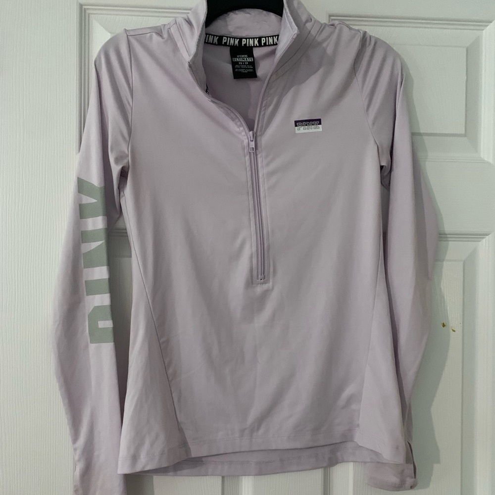 PINK quarter zip jacket
